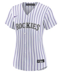 Alternative view of Mickey Moniak Colorado Rockies Nike Women's Home Replica Jersey - White