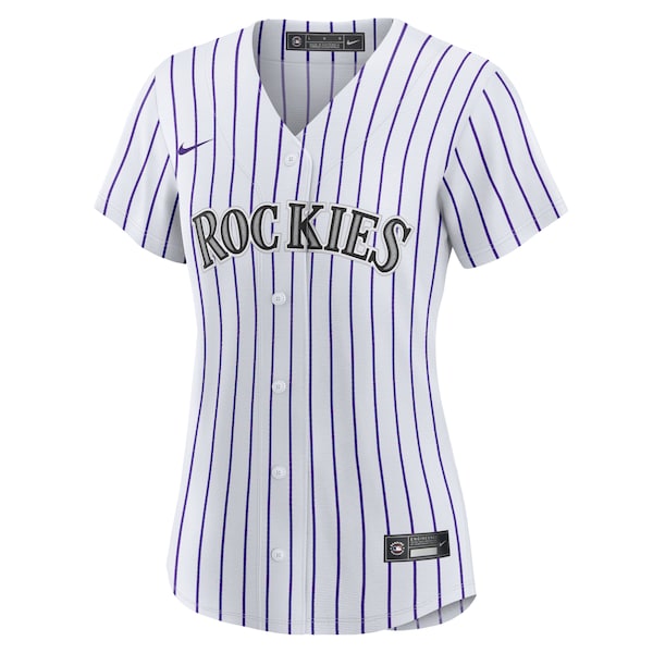 Mickey Moniak Colorado Rockies Nike Women's Home Replica Jersey - White - Image 2
