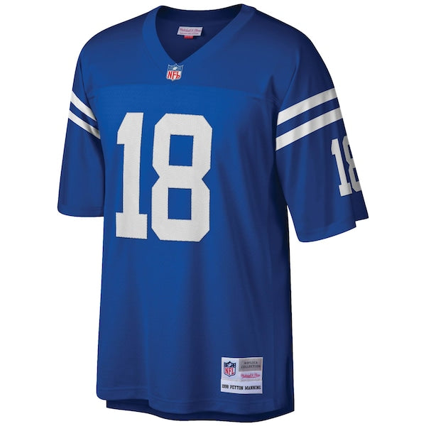 Peyton Manning Indianapolis Colts Legacy Replica Jersey - Royal/White - Image 3