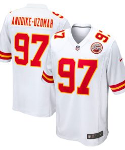 Felix Anudike-Uzomah Kansas City Chiefs Nike Team Game Jersey - White