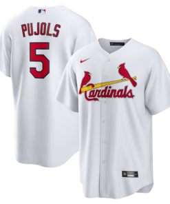 Albert Pujols St. Louis Cardinals Nike Home Retired Player Replica Jersey - White