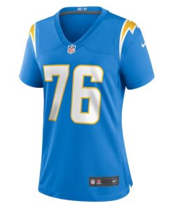 Alternative view of Will Clapp Los Angeles Chargers Nike Women's Game Jersey - Powder Blue