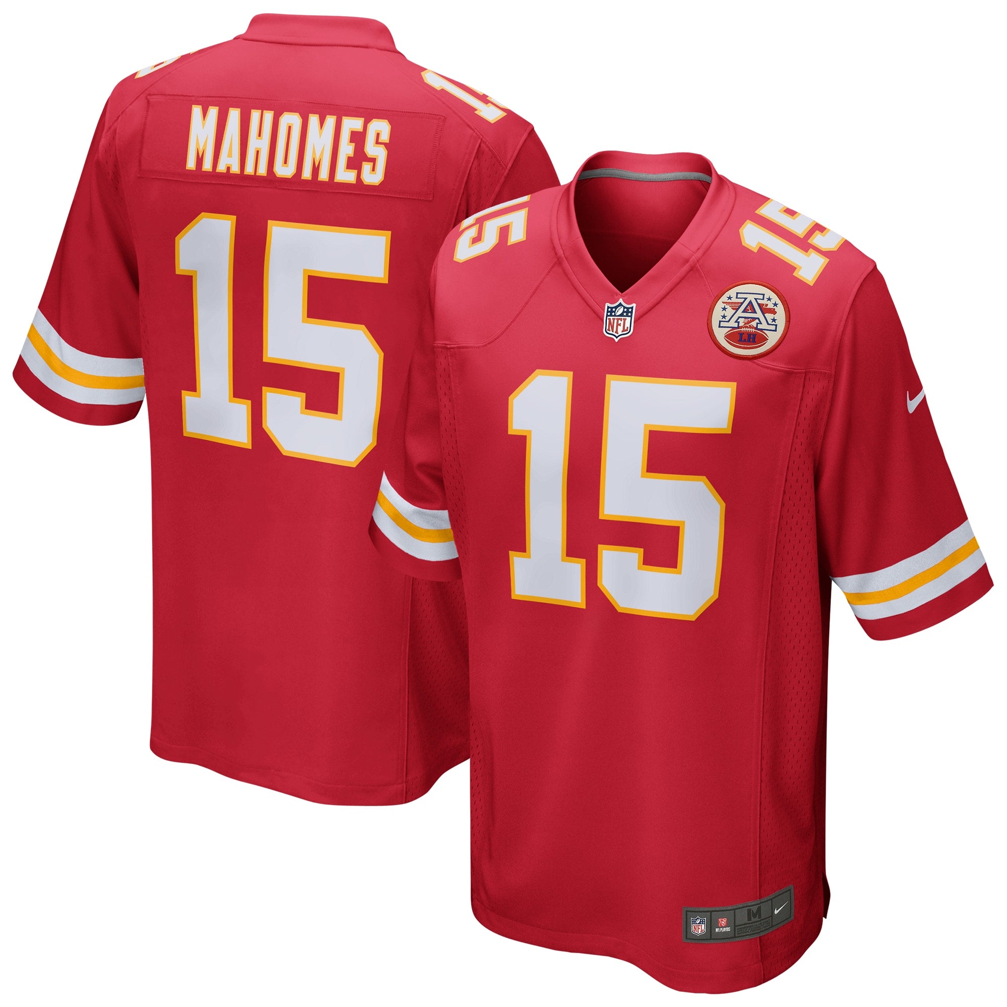 Patrick Mahomes Kansas City Chiefs Nike Game Jersey - White/Red - Image 5