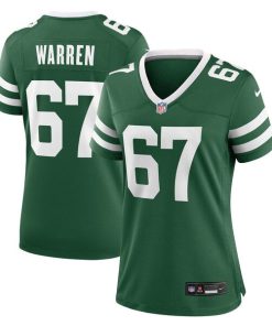 Carter Warren New York Jets Nike Women's Team Game Jersey - Legacy Green