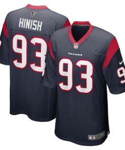 Kurt Hinish Houston Texans Nike Game Player Jersey - Navy