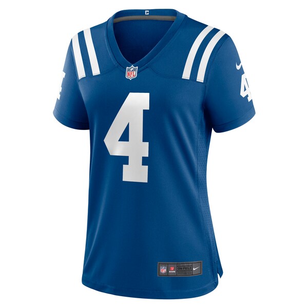 Sam Ehlinger Indianapolis Colts Nike Women's Game Jersey - Royal/Blue - Image 3