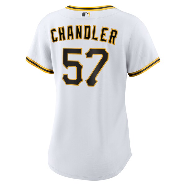 Bubba Chandler Pittsburgh Pirates Nike Women's Home Replica Jersey - White - Image 3