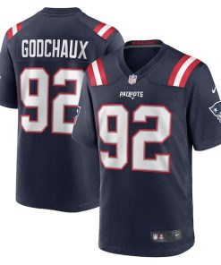 Davon Godchaux New England Patriots Nike Game Jersey - Navy