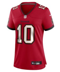 Alternative view of Teddy Bridgewater Tampa Bay Buccaneers Nike Women's Team Game Jersey -  Red