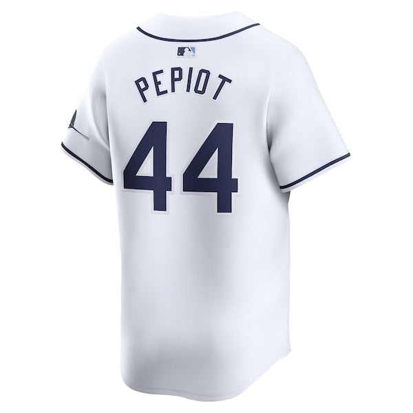 Ryan Pepiot Tampa Bay Rays Nike Home Limited Player Jersey - White - Image 3
