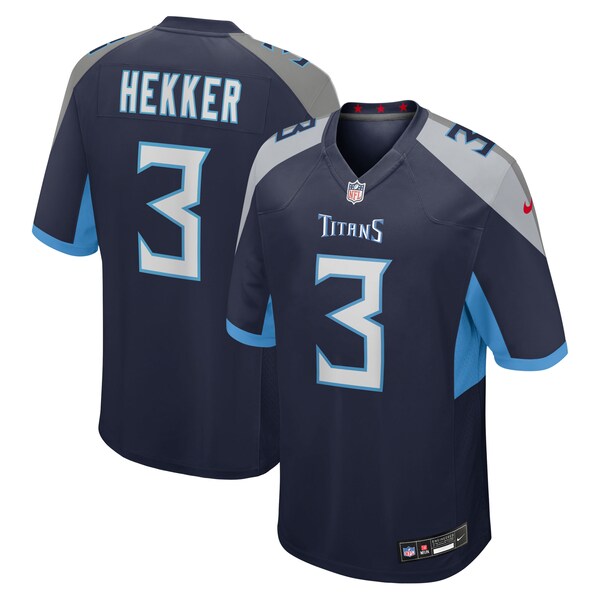 Johnny Hekker Tennessee Titans Nike Team Game Jersey - Navy