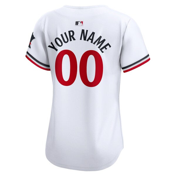 Minnesota Twins Nike Women's Home Limited Custom Jersey - White - Image 4