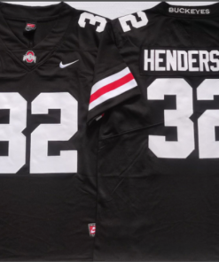 TreVeyon Henderson NCAA Ohio State Buckeyes Nike Vapor Limited Jersey