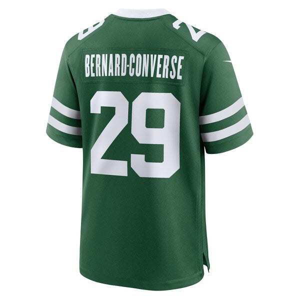 Jarrick Bernard-Converse New York Jets Nike Team Game Jersey - Legacy Green - Image 4