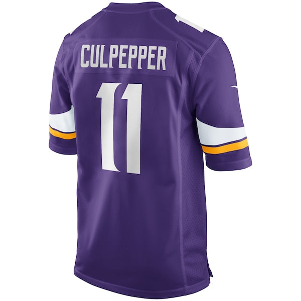 Daunte Culpepper Minnesota Vikings Nike Game Retired Player Jersey - Purple - Image 3