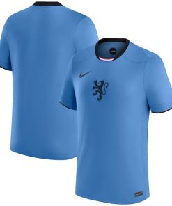 Netherlands National Team Nike 2025/26 Away Replica Jersey - Blue