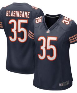 Khari Blasingame Chicago Bears Nike Women's Game Player Jersey - Navy