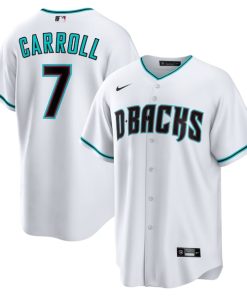Corbin Carroll Arizona Diamondbacks Nike Youth Home Replica Player Jersey - White