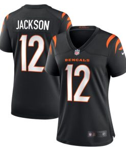 Shedrick Jackson Cincinnati Bengals Nike Women's Team Game Jersey -  Black