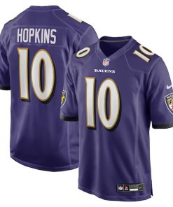 DeAndre Hopkins Baltimore Ravens Nike Team Game Jersey -  Purple