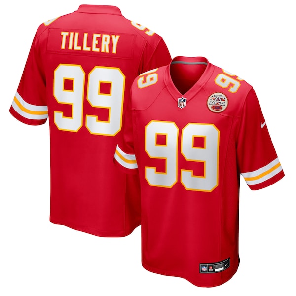 Jerry Tillery Kansas City Chiefs Nike Team Game Jersey - Red