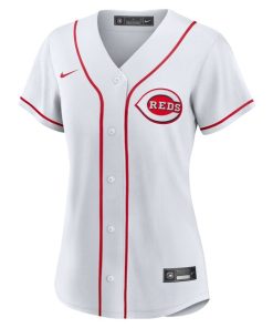 Alternative view of Ke'Bryan Hayes Cincinnati Reds Nike Women's Home Replica Jersey - White