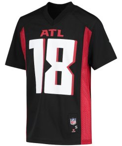 Alternative view of Calvin Ridley Atlanta Falcons Youth Replica Player Jersey - Black