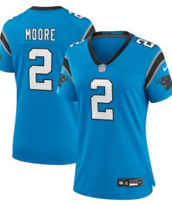 D.J. Moore Carolina Panthers Nike Women's Player Jersey - Blue