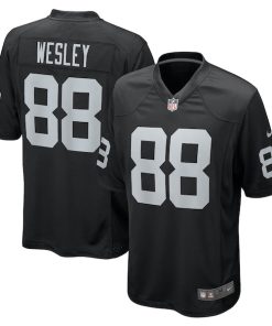 Antoine Wesley Las Vegas Raiders Nike Team Game Jersey -  Black