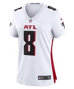 Alternative view of Kyle Pitts Atlanta Falcons Nike Women's Game Player Jersey - White