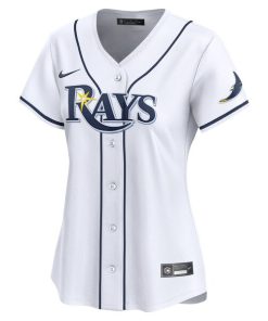 Alternative view of Tampa Bay Rays Nike Women's Home Limited Jersey - White