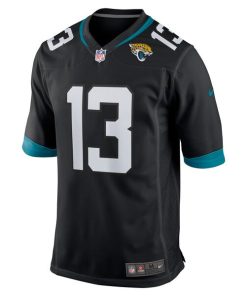 Alternative view of Christian Kirk Jacksonville Jaguars Nike Alternate Game Jersey - Black