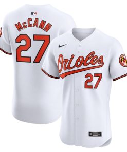 James McCann Baltimore Orioles Nike Home Elite Player Jersey - White
