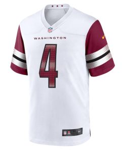 Alternative view of Frankie Luvu Washington Commanders Nike Game Jersey -  White