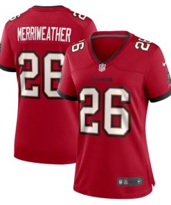 Kaevon Merriweather Tampa Bay Buccaneers Nike Women's  Game Jersey -  Red