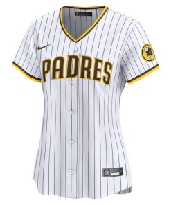 Alternative view of San Diego Padres Nike Women's Home Limited Jersey - White