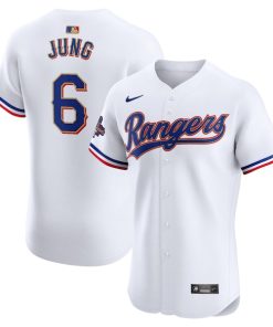 Josh Jung Texas Rangers Nike 2024 Gold Collection Elite Player Jersey?¨C White
