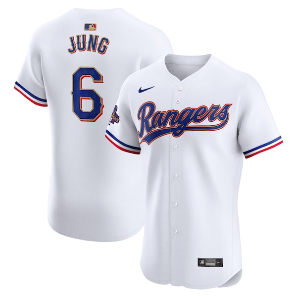 Josh Jung Texas Rangers Nike 2024 Gold Collection Elite Player Jersey?ยจC White