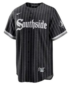 Alternative view of Bo Jackson Chicago White Sox Nike City Connect Replica Player Jersey - Black
