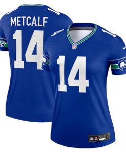 DK Metcalf Seattle Seahawks Nike Women's Alternate Legend Jersey - Royal