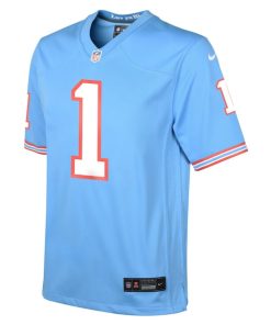 Alternative view of Cameron Ward Tennessee Titans Nike Youth Alternate Game Jersey - Light Blue