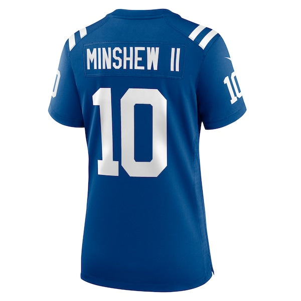 Gardner Minshew II Indianapolis Colts Nike Women's Game Jersey - Royal - Image 3