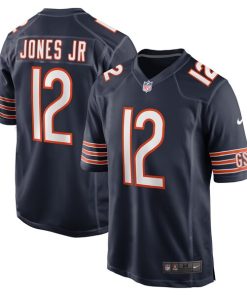 Velus Jones Jr. Chicago Bears Nike Game Player Jersey - Navy