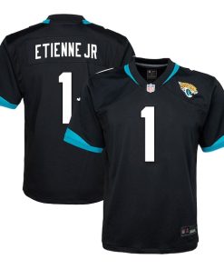 Travis Etienne Jacksonville Jaguars Nike Youth Alternate Player Game Jersey - Black