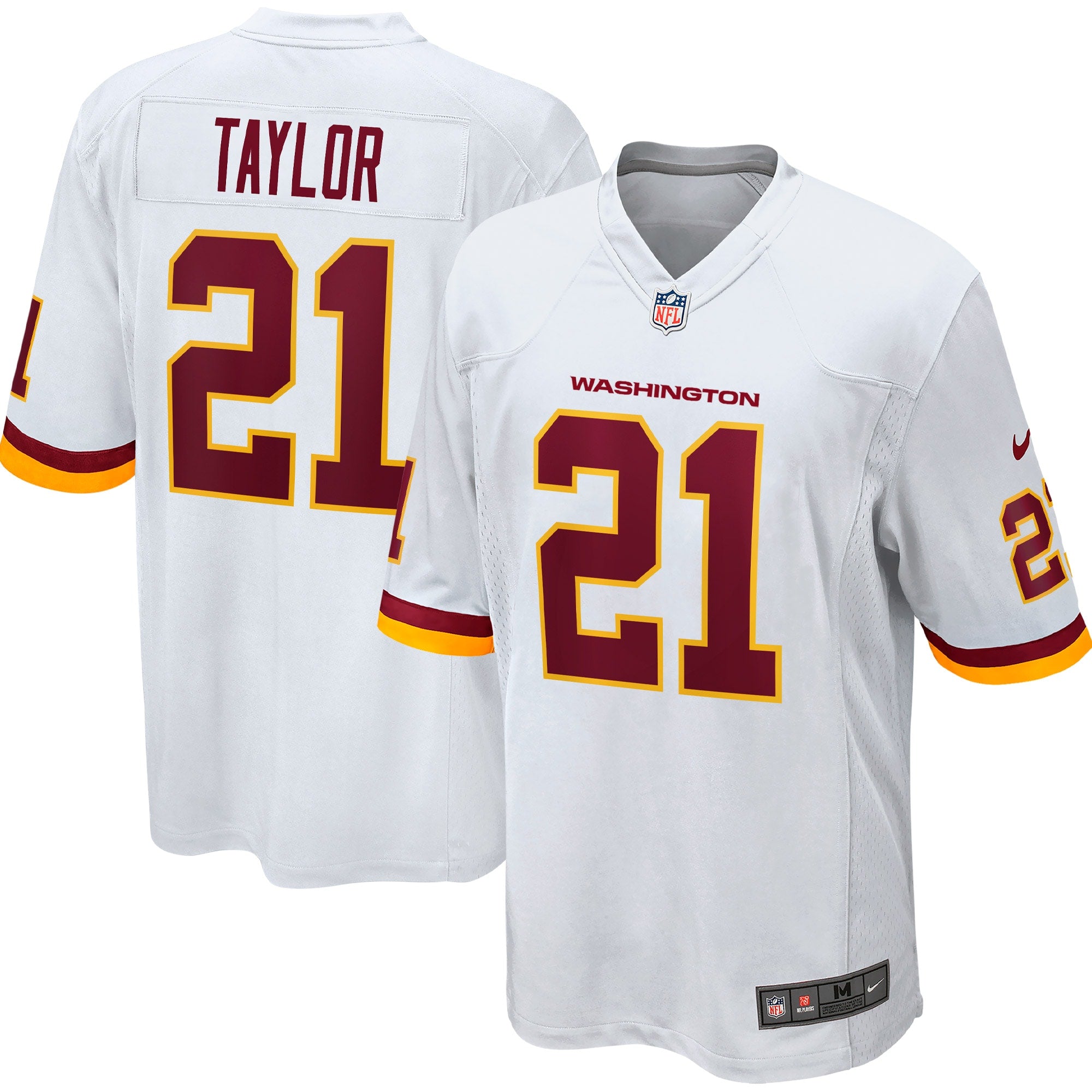 Sean Taylor Washington Football Team Nike Retired Player Team Game Jersey - Burgundy/White - Image 6