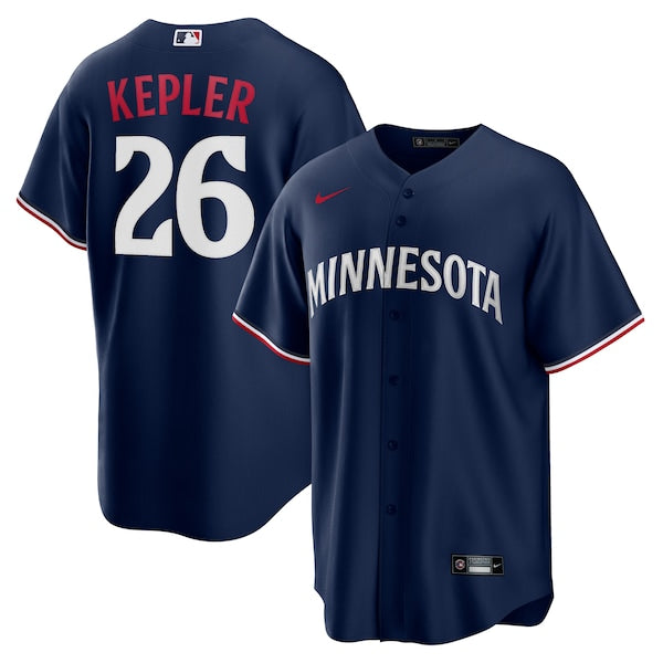 Max Kepler Minnesota Twins Nike Alternate Replica Jersey - Navy/White - Image 2