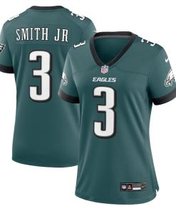 Nolan Smith Philadelphia Eagles Nike Women's Team Game Jersey - Midnight Green