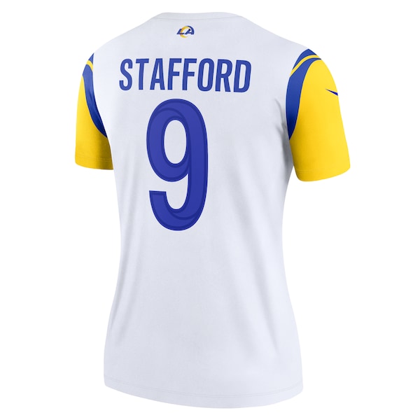 Matthew Stafford Los Angeles Rams Nike Women's Legend Jersey - White - Image 3