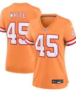 Devin White Tampa Bay Buccaneers Nike Women's Player Jersey - Orange