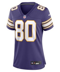 Alternative view of Cris Carter Minnesota Vikings Nike Women's Classic Retired Player Game Jersey - Purple